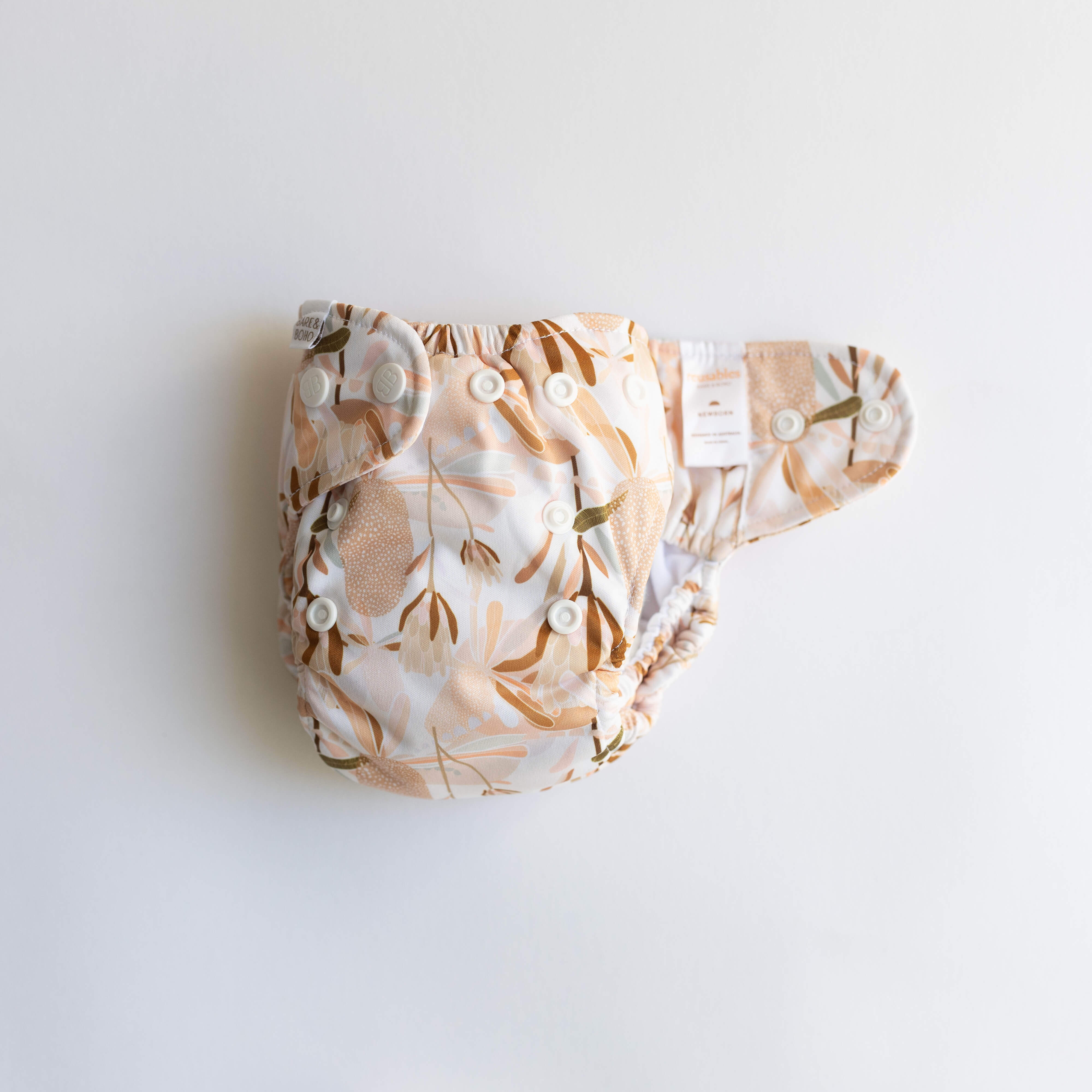 Newborn Everyday Flexi Cover Nappy Bundle | Banksia