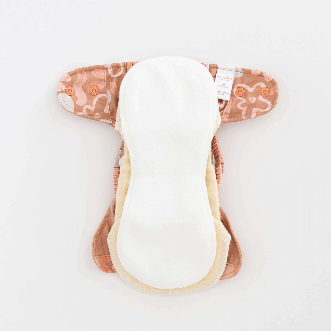 Newborn Everyday Nappy Bundle Soft Cover | Posy